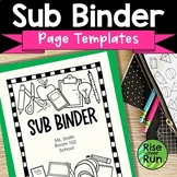 Substitute Binder with Editable Page Templates
