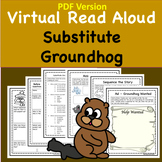 Substitute Groundhog Book Activity Pack for Groundhogs Day