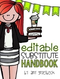 Substitute Handbook - EDITABLE