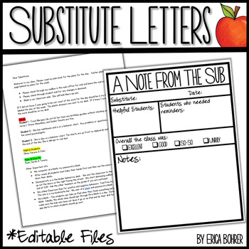 substitute letters