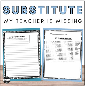 Preview of Sub Plans | Substitute Plans | Emergency Sub Plans | Substitute Binder