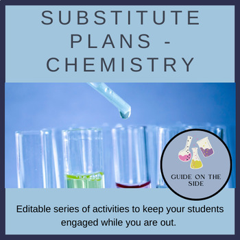 Preview of Substitute Plans - Chemistry