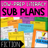 Substitute Plans - Literacy Emergency Sub Plans: Fiction