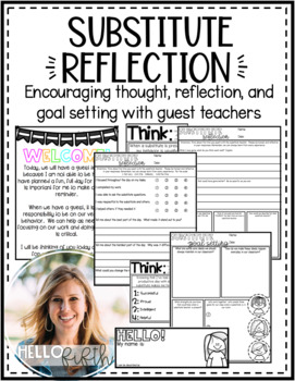 Preview of Substitute Reflection