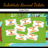 Substitute Reward Tickets - Jungle Theme