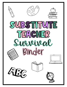 Preview of Substitute Survival Binder