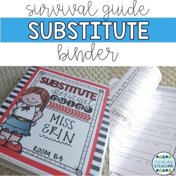 Preview of Substitute Survival Guide {Editable}