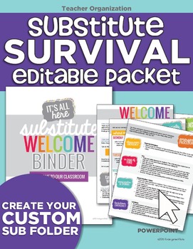 Preview of Substitute Survival and Thrive-al Packet