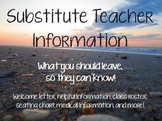 Substitute Teacher Information