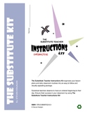 Substitute Teacher Instructions Kit - Interactive Forms