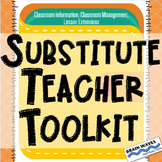 Substitute Teacher Toolkit:  Sub Binder for your classroom