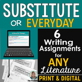 Substitute Writing Activities - Use with ANY Literature - 