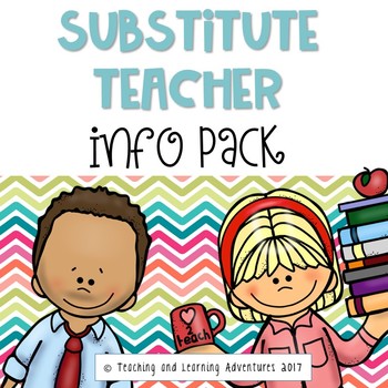 Preview of Substitute teacher information pack