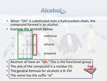 substituted hydrocarbon