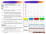 Substitution Cross-Off - Solving Equations then Graph and 