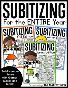 Preview of Subitizing (Number Sense) The Bundle!