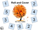 Subitizing - Fall Roll and Cover