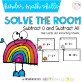 Subtract 0 and Subtract All Solve the Room Kindergarten Ta