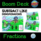 Subtract Fractions with Like Denominators  Digital Boom Ac