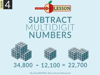 Preview of Subtract Multi-digit Numbers