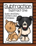 Subtraction Center Game A Quick and Easy to Prep Center Su