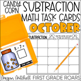 Subtract from 10 Task Cards Math Centers, Scoot, Fast Fini