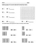 Subtracting 10s