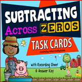 Subtracting Across Zeros Task Cards
