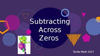 Preview of Subtracting Across Zeros