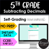 Subtracting Decimals for Google Forms™