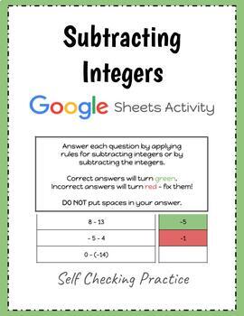 Opposites Additive Inverse Worksheets Teaching Resources Tpt