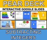 Subtracting Integers - Interactive Lesson (Pear Deck)