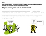 Subtracting Integers QR code Riddle