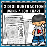 Subtracting Using Hundreds Chart | 2 Digit Subtraction wit