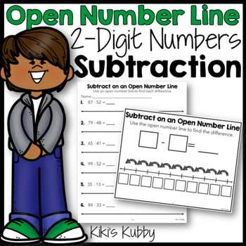 Preview of Subtracting Using an Open Number Line