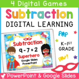 Subtraction Within 10 Digital Games and Centers | PowerPoi