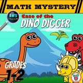 Subtraction (1-20) Math Mystery: Case of the Dino Digger 5