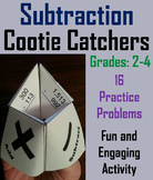 2nd 3rd 4th Grade Subtraction Activity (Cootie Catcher Fol