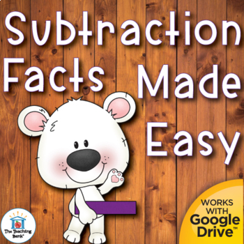 Preview of Subtraction Basic Facts Mastery Unit