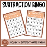 Subtraction Bingo PRINTABLE