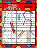 Subtraction - Board Game - Subtracting 2 3-digit numbers w