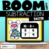 Subtraction Boom Cards™ for Easter {1st and 2nd grade}