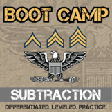 Subtraction Boot Camp - Printable & Digital Differentiated