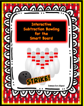 Preview of Subtraction Bowling for the Smart Board