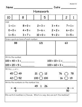 Subtraction Concepts Daily Practice by Chalkboard Chatter | TPT