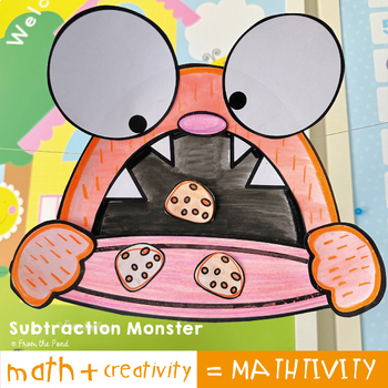 Cookie Monster Subtraction by Tabitha Pupo