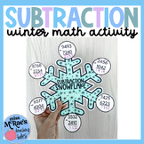 Subtraction Craft | Winter Math | Subtraction Activity | H