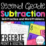 Subtraction FREEBIE | Print and Digital