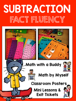 Preview of Subtraction Fact Fluency