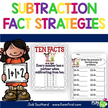 Preview of Subtraction Fact Strategies and Practice
